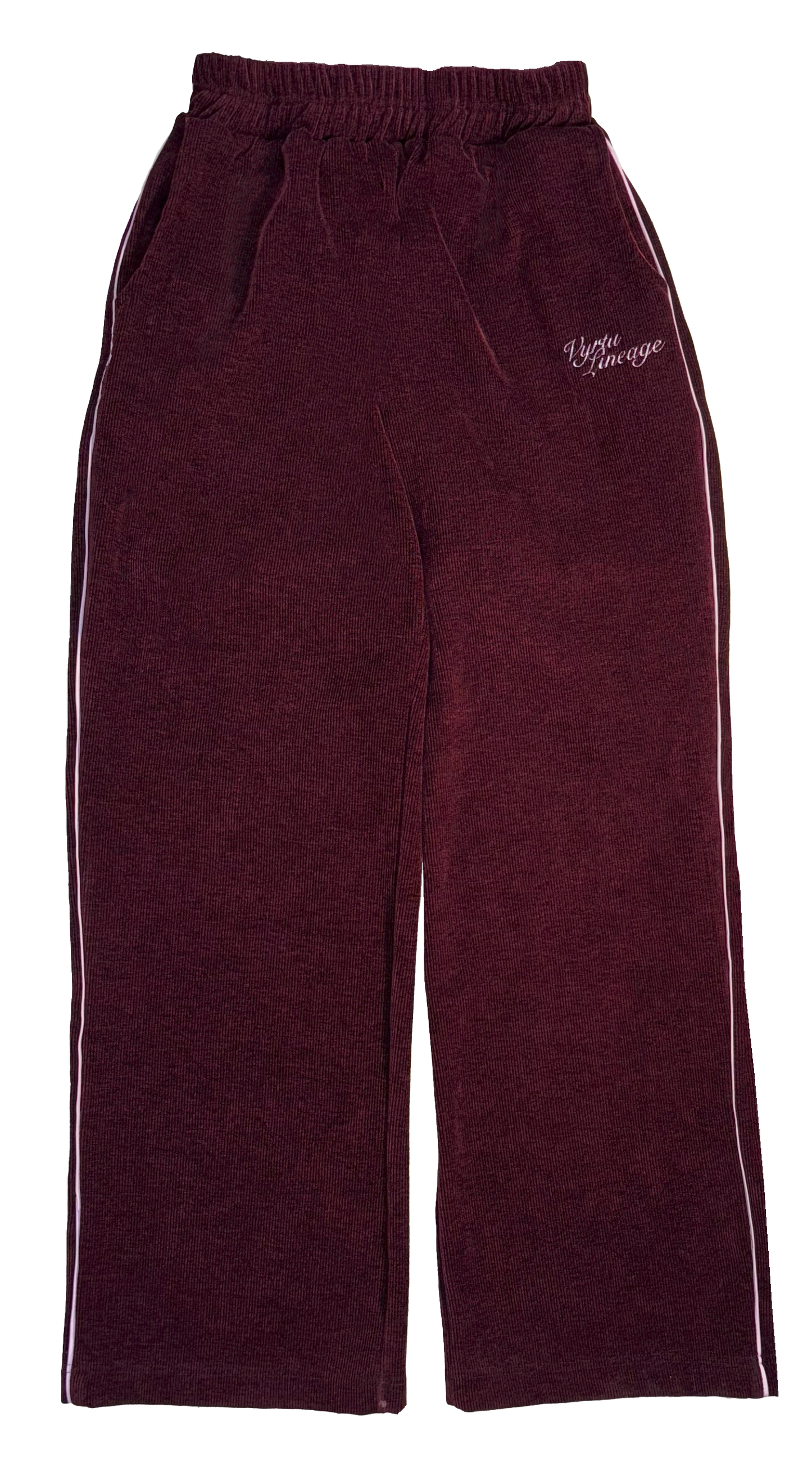 Vyrtu Burgundy Track Pants